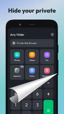 Calculator-Hide Photos&Videos android App screenshot 4